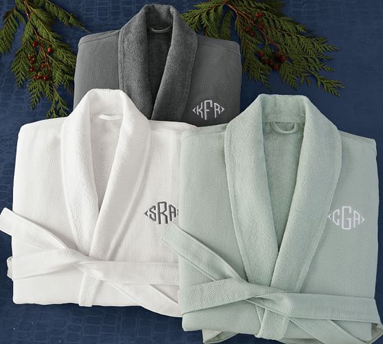 Pottery Barn ORGANIC SPA ROBE pottery barn summer warehouse clearance sale coupon code