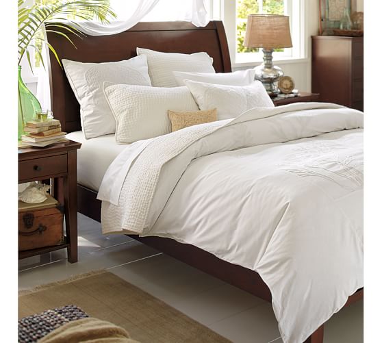 Pottery Barn VALENCIA II SLEIGH BED pottery barn summer warehouse clearance sale