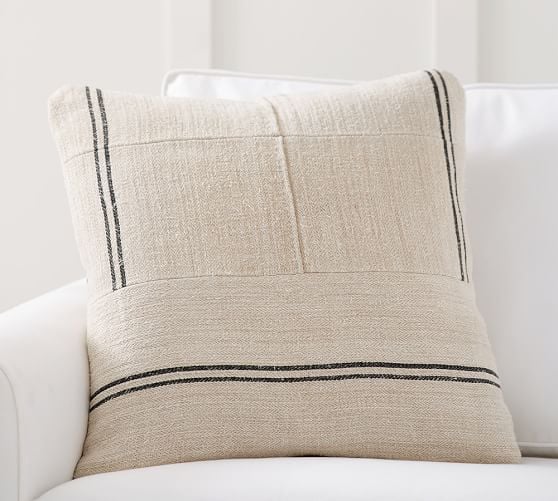 Pottery Barn VINTAGE GRAINSACK PILLOW COVER pottery barn pillows 30% off sale