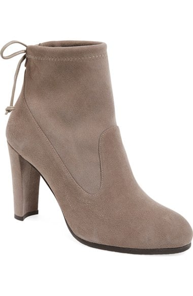 Stuart Weitzman 'Perfection' Bootie (Women) (Nordstrom Exclusive) Topo Suede 2016 Nordstrom Anniversary Sale women's shoes