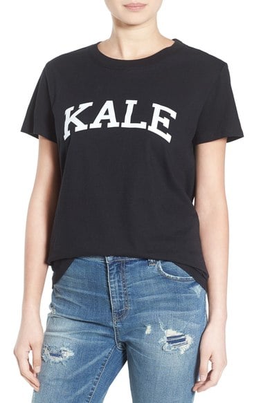 Sub_Urban Riot 'Kale' Short Sleeve Tee Black Nordstrom anniversary sale women's shirts tops 2016