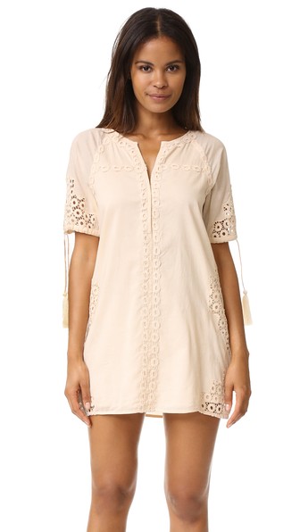 TULAROSA Bobbie Tunic Dress Natural tunic dresses summer 2016
