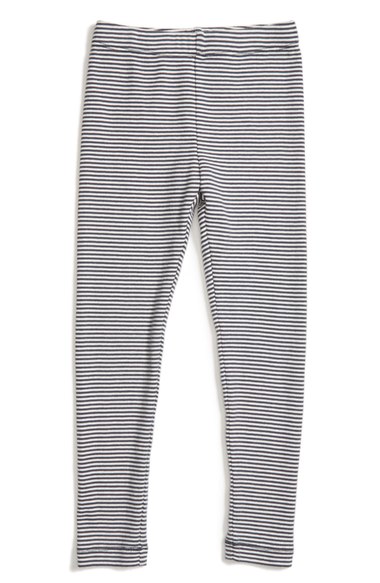 Tea Collection Stripe Leggings (Toddler Girls, Little Girls & Big Girls) Indigo Nordstrom anniversary sale toddler girls pants