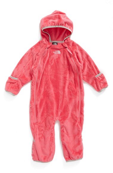 The North Face 'Buttery' Fleece Bunting (Baby) Cha Cha Pink Nordstrom anniversary sale baby 
