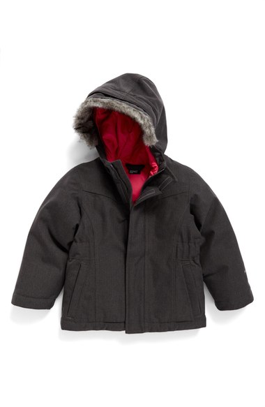 The North Face 'Greenland' Waterproof 550-Fill Down Jacket (Toddler Girls & Little Girls) Graphite Grey 2016 Nordstrom anniversary sale toddler girls 