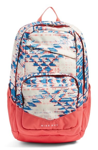 The North Face 'Wise Guy' Backpack Native Frequency Print Coral designer backpacks back to school 2016 high school college students