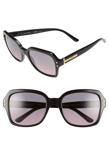 Tory Burch 55mm Polarized Sunglasses Black Nordstrom anniversary sale tory burch sunglasses 
