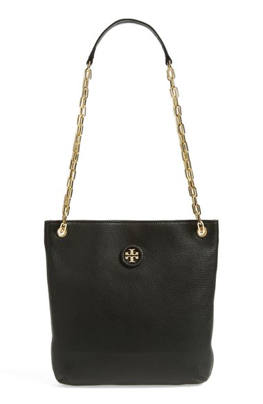 Tory Burch Convertible Leather Crossbody Bag (Nordstrom Exclusive) Black nordstrom anniversary sale tory burch handbags
