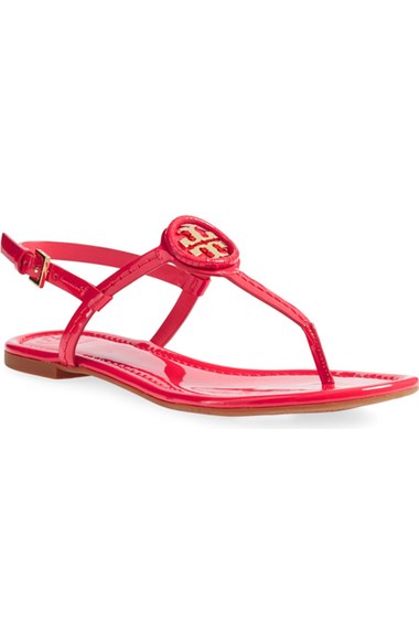 Tory Burch 'Dillan' Sandal (Women) (Nordstrom Exclusive) Ruby Jewel 2016 Nordstrom anniversary sale tory burch sandals