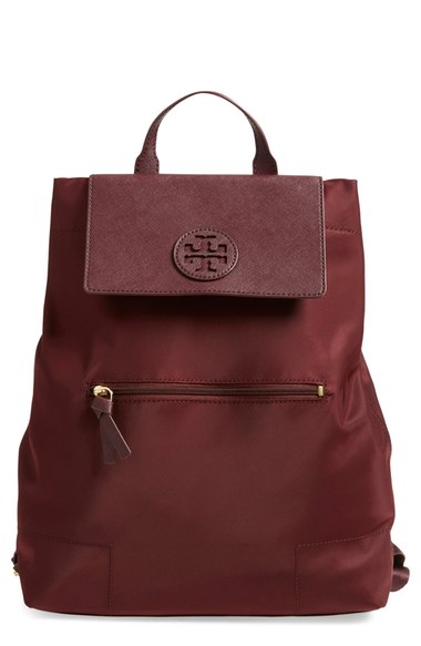 Tory Burch 'Ella' Packable Nylon Backpack Port back to school students high school college designer backpacks