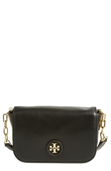 Tory Burch Mini Leather Crossbody Bag (Nordstrom Exclusive) Black Nordstrom anniversary sale tory burch handbags