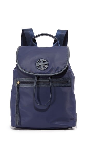 Tory Burch Nylon Backpack Tory Navy designer backpacks back to school high school college students 2016