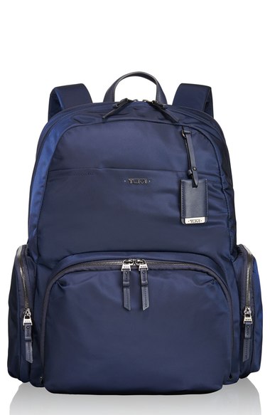 Tumi 'Calais' Computer Backpack (16 Inch) Indigo back to school designer backpacks bags high school students college students
