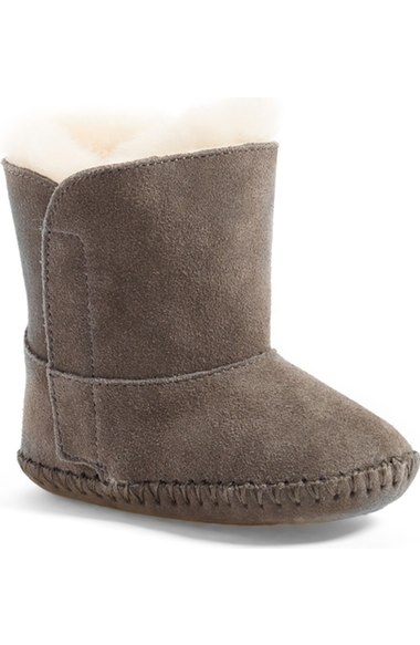 UGG® 'Caden' Boot (Baby & Walker) Grey Suede 2016 Nordstrom anniversary sale