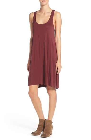 Volcom 'Constellation' Macramé Racerback Knit Dress Burgundy 2016 Nordstrom anniversary sale women's dresses
