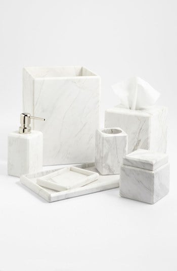 Waterworks 'Luna' White Marble Bathroom Accessories Collection Nordstrom Anniversary Sale 2016 Home decor