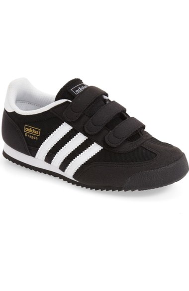 adidas 'Dragon' Sneaker (Baby, Walker, Toddler & Little Kid) Core Black Nordstrom anniversary sale baby boy