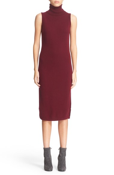 autumn cashmere Sleeveless Turtleneck Cashmere Sheath Dress Pinot Nordstrom anniversary sale women's dresses