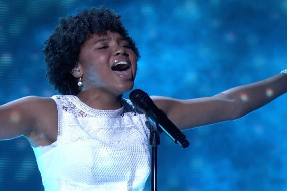 Watch America's Got Talent Season 11 Episode 12 Live Shows Night 1 Videos: See talented teen (and Louis Tomlinson of One Direction's golden buzzer pick) Jayna Brown wow the crowd and the judges with her cover of Ed Sheeran's hit song "Make It Rain."