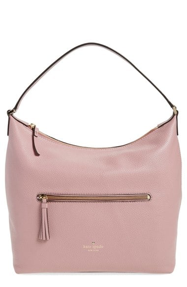kate spade new york 'spencer court - caren' leather hobo (Nordstrom Exclusive) dusty peony Nordstrom anniversary sale handbags women