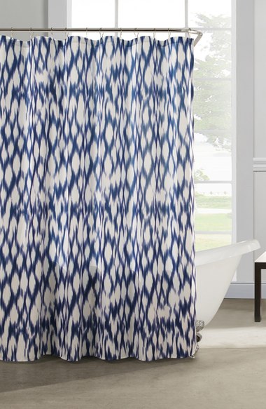 kensie 'Caitlin' Shower Curtain Cobalt Blue 2016 Nordstrom anniversary sale 