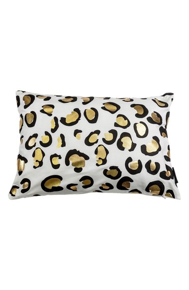 kensie Metallic Animal Print Pillow White Gold Multi 2016 Nordstrom anniversary sale home decor
