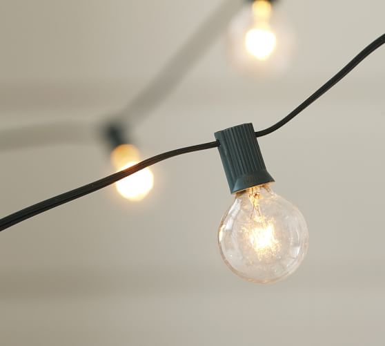 Pottery Barn OVERSIZED GLOBE STRING LIGHTS 20 Light Strand