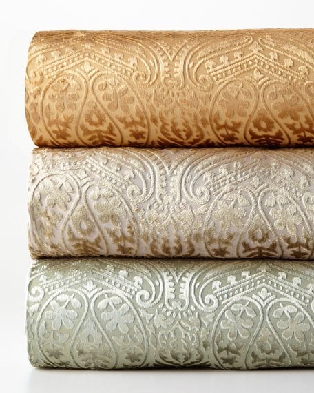 candace rose Amity Home King Grazia Burnout Velvet Duvet Cover Neiman Marcus bedroom and bath sale candie anderson