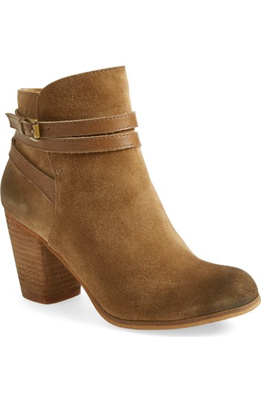 BP. 'Tandem' Bootie (Women) Khaki Suede Nordstrom anniversary sale women's shoes under $100