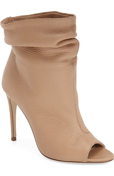 candace rose blog Burberry 'Burlison' Bootie Camel Leather nordstrom candie anderson open toe booties