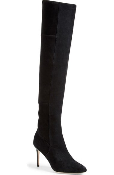 Cole Haan 'Marina' Over the Knee Boot (Women) Black Suede Nordstrom anniversary sale women's shoes under $500