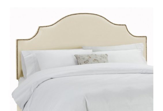 Cream Velvet Miller Headboard, King One Kings Lane Furniture Warehouse Sale candace rose anderson