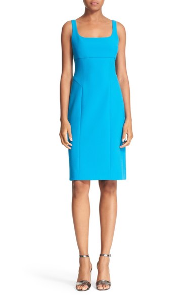 Diane von Furstenberg 'Myla' Body-Con Dress Atlantis Blue Nordstrom anniversary sale women's fashion under $500