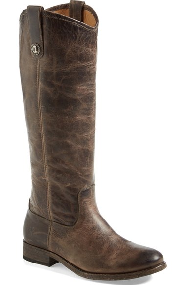 Frye 'Melissa Button' Leather Riding Boot (Extended Calf) Slate Leather Extended Calf Nordstrom anniversary sale women's shoes under $500