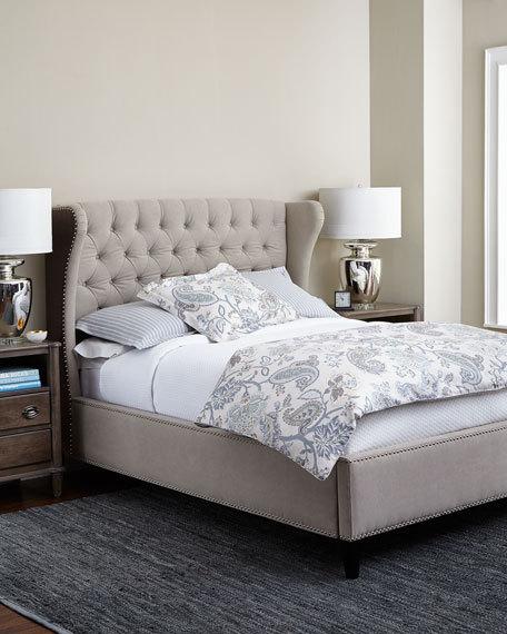 candace rose Georgette Queen Bed Neiman Marcus bedroom and bath sale candie anderson