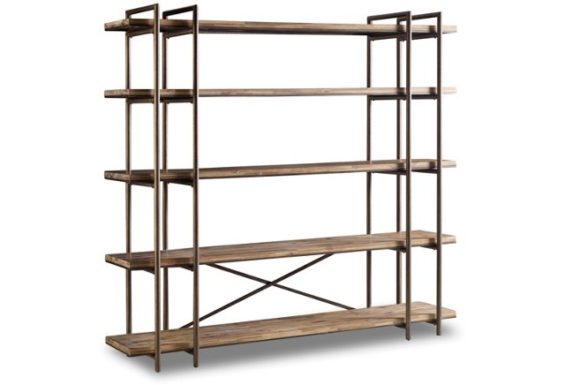 Hooker Furniture Scaffold 86" Bookcase Natural One Kings Lane furniture warehouse sale 