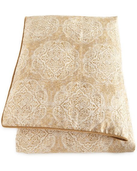 candace rose Isabella Collection by Kathy Fielder King Medallion Duvet Cover Neiman Marcus bedroom and bath sale candie anderson