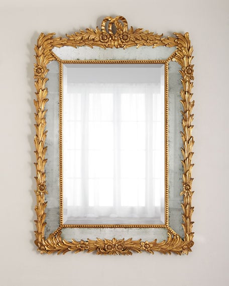 candace rose John-Richard Collection Bosky Mirror Gold Neiman Marcus bedroom and bath sale candie anderson