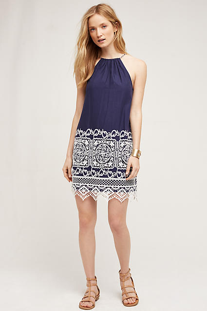 KAS New York West End Swing Dress Navy Blue  swing dresses summer 2016