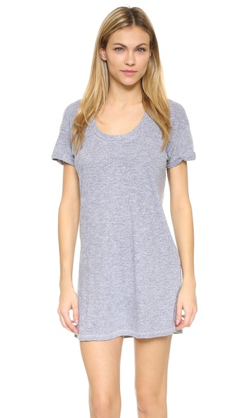 Lanston T-Shirt Dress Heather Grey t-shirt dresses summer 2016 shopbop candace rose