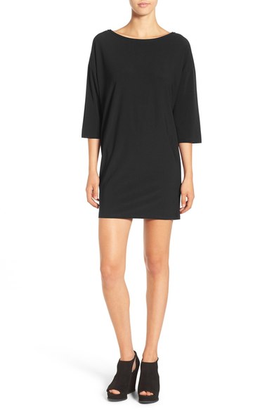 Leith Dolman Dress Black Nordstrom anniversary sale women's fashion under $100