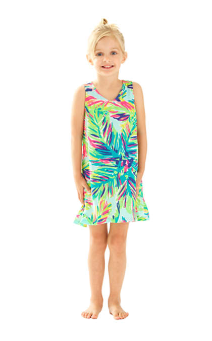 Lilly Pulitzer GIRLS SUZY DRESS Multi Island Time Reduced toddler girls dresses back to school preschool