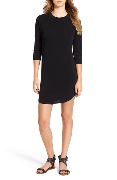 Michelle by Comune 'Hayes' T-Shirt Dress Black t-shirt dresses nordstrom candace rose 