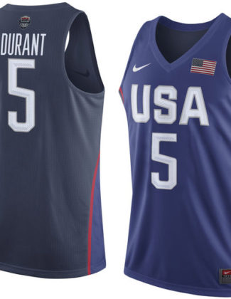 Nike Kevin Durant USA Basketball Youth Royal Rio Elite Replica Jersey team usa basketball candace rose