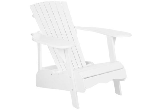Outdoor Kingston Adirondack Chair, White One Kings Lane furniture warehouse sale candie anderson