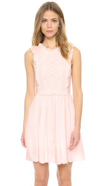 Paul & Joe Sister Fiorella Dress Pink Shopbop end of season sale summer