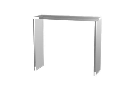 Plexi Craft Parker 35" Acrylic Console Table, Clear One Kings Lane furniture warehouse sale
