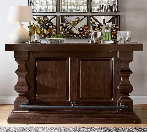 Pottery Barn Banks Bar pottery barn dining furniture sale