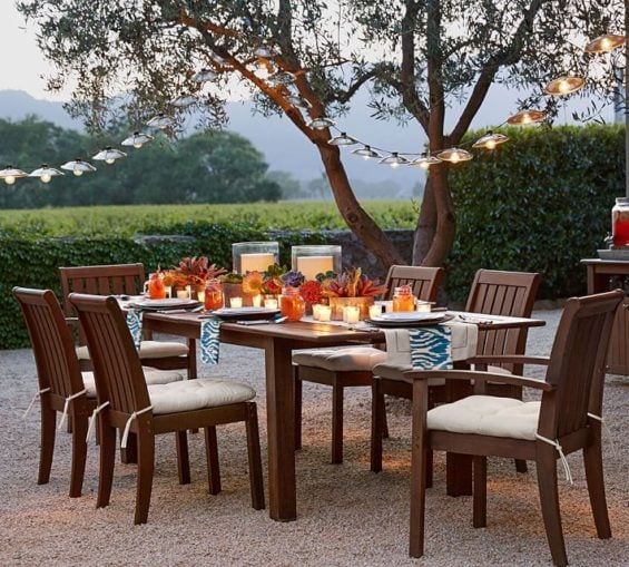 Pottery Barn CHATHAM RECTANGULAR EXTENDING DINING TABLE pottery barn end of season sale pottery barn end of summer sale