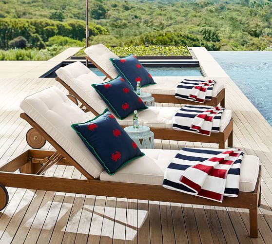 Pottery Barn CHATHAM SINGLE CHAISE pottery barn end of summer sale 